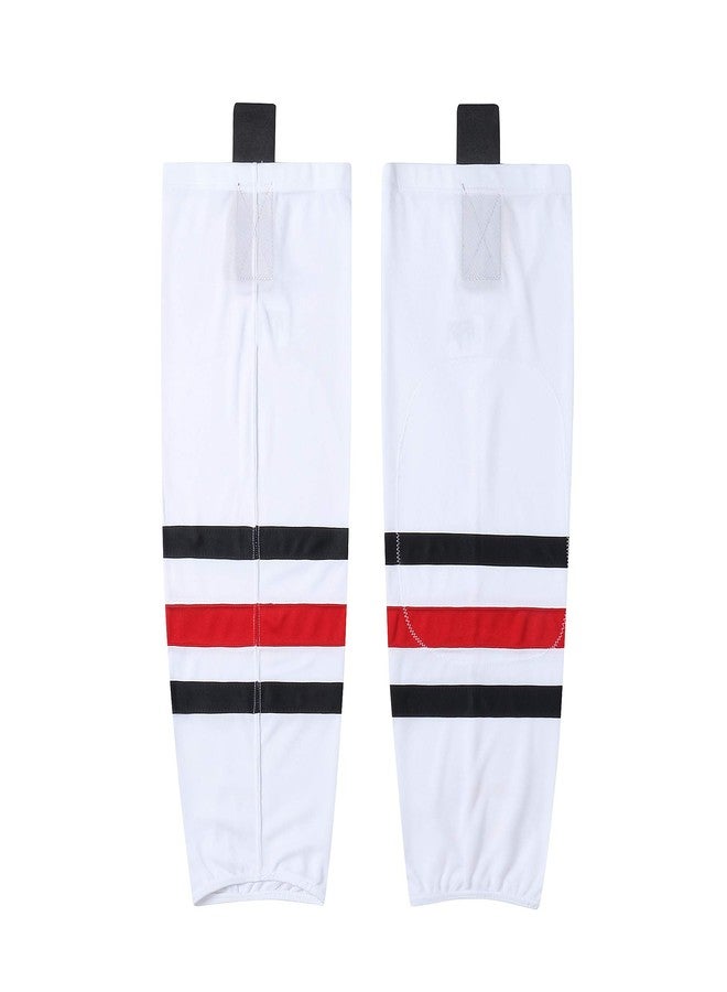 EALER HS100 Series Team Color Dry Fit Ice Hockey Socks Foer Junior To Senior & Youth To Adult - Image 1